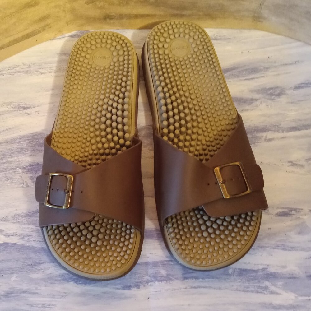 Revs Premium Reflexology Massage Sandals Men size 10 / Woman size 11.5